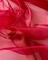 Red Crystal Organza Fabric by the Yard, 60" Wide Sheer Lightweight Organza for Wedding Dresses, Event Decor, Curtains & Sewing